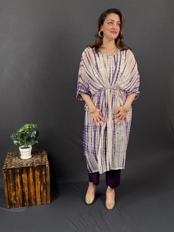 Purple Tie and Dye Set